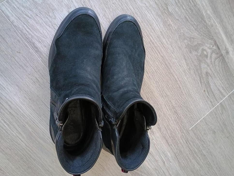 Zwarte Ecco laarsjes, Kleding | Dames, Schoenen, Ecco, Zwart, Lage of Enkellaarzen, Ophalen of Verzenden