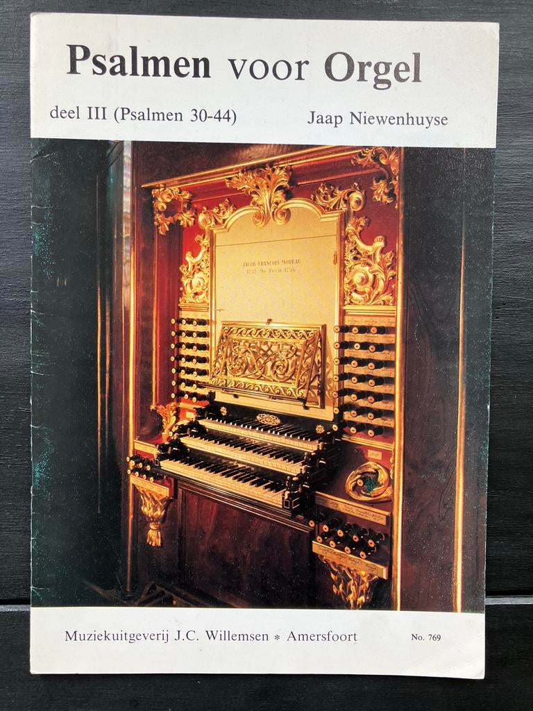 Bladmuziek psalmen voor orgel Niewenhuyse deel 3, Muziek en Instrumenten, Ophalen of Verzenden, Artiest of Componist, Religie en Gospel