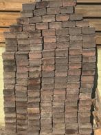 Betonklinkers 14x14x7 (koppelstones), Tuin en Terras, Ophalen, Gebruikt, Beton, Klinkers