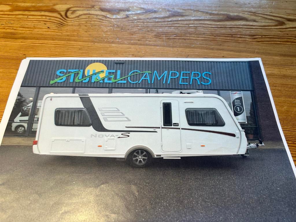 Hymer Nova S 540 caravan uit 2012, Ophalen, Gebruikt