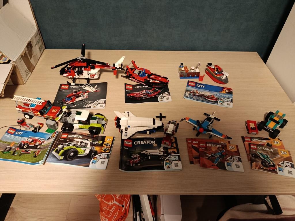 Lego sets, Ophalen of Verzenden, Zo goed als nieuw, Compleet, Complete set