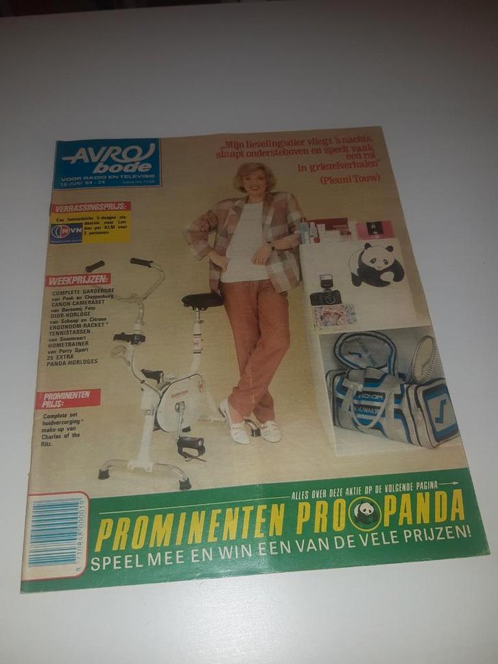 24.Avro Bode 1984. Pleuni Touw. The Skymasters. Wolf Bierman, Verzamelen, Tijdschriften, Kranten en Knipsels, Tijdschrift, 1980 tot heden