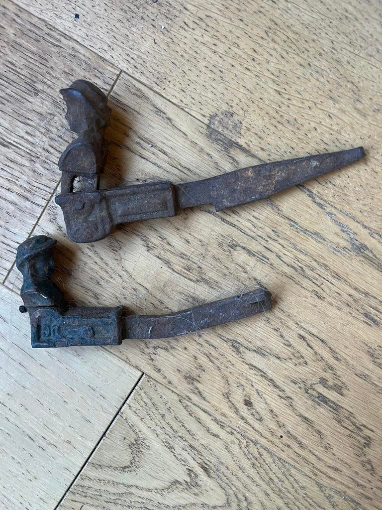 Twee luikruiters, Antiek en Kunst, Ophalen of Verzenden