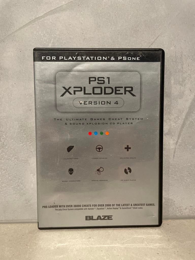 PS1 Xploder V4 - Ultimate Cheat System voor PlayStation, Spelcomputers en Games, Overige genres, 1 speler, Ophalen of Verzenden