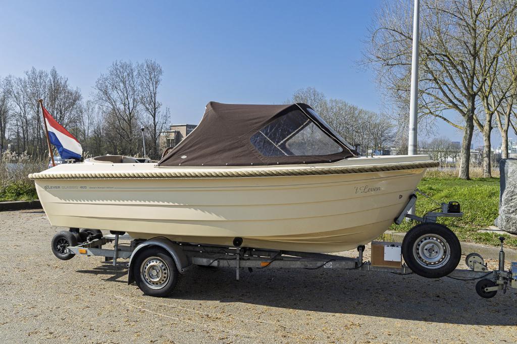 Sloep met trailer – zeer compleet, zeer netjes, Watersport en Boten, Ophalen, Tot 10 pk, Zo goed als nieuw, 3 tot 6 meter