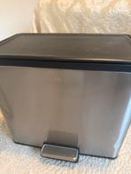 Eko prullenbak 3x 9 liter, Gebruikt, Met pedaal, 50 tot 75 cm, Ophalen of Verzenden