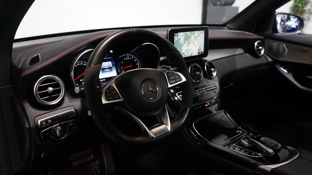 Mercedes-Benz GLC-klasse Coupé 43 AMG 4MATIC 360 CAMERA-BUR, Auto's, Automaat, Gebruikt, Zwart, 367 pk