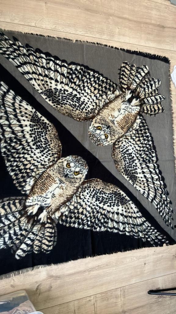 2x groot omslagdoek / sjaal, Kleding | Dames, Mutsen, Sjaals en Handschoenen, Ophalen of Verzenden, Zo goed als nieuw, Maat 46/48 (XL) of groter