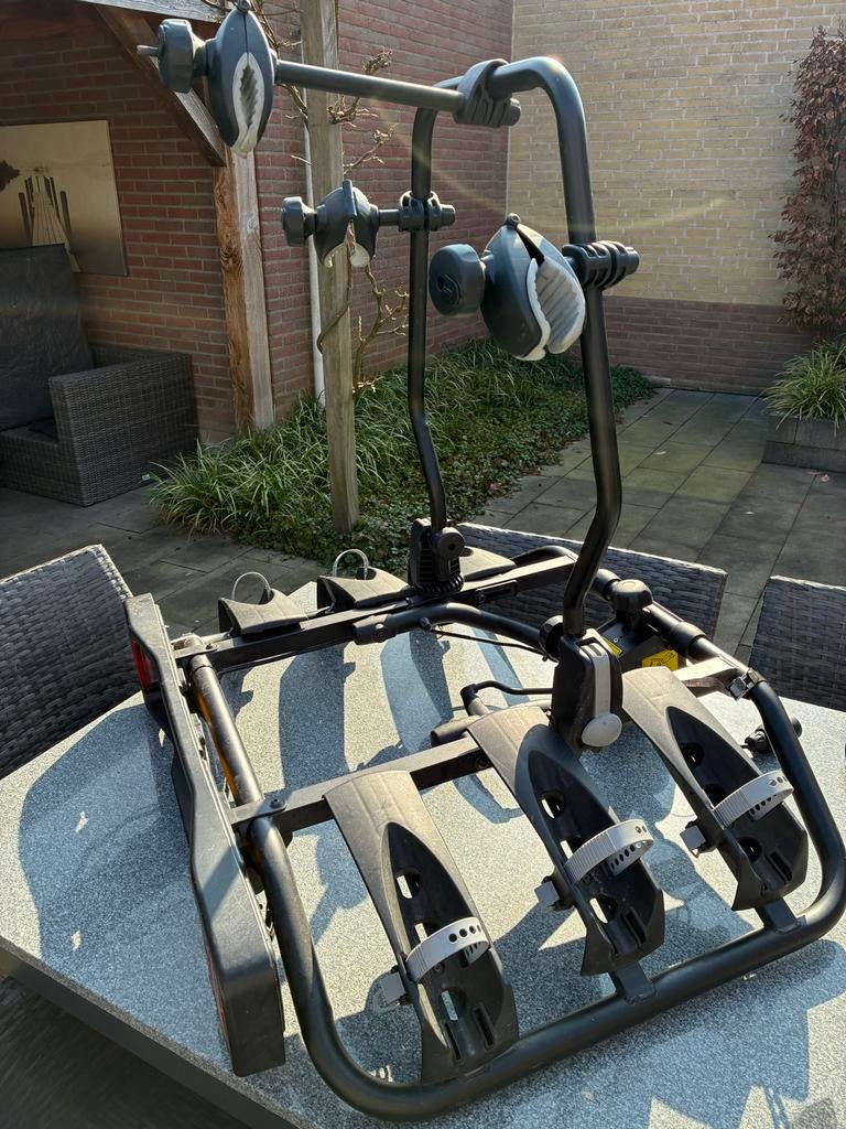 Fietsendrager Hapro Atlas 3 voor 3 fietsen., Auto diversen, Fietsendragers, Ophalen, 3 fietsen of meer, Gebruikt, Trekhaakdrager