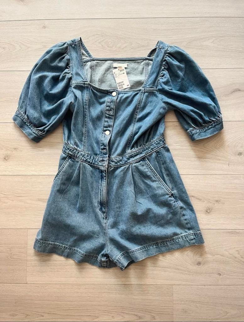 H&M jumpsuit maat 42 nieuw!, Verzenden, Nieuw, Maat 42/44 (L), Blauw