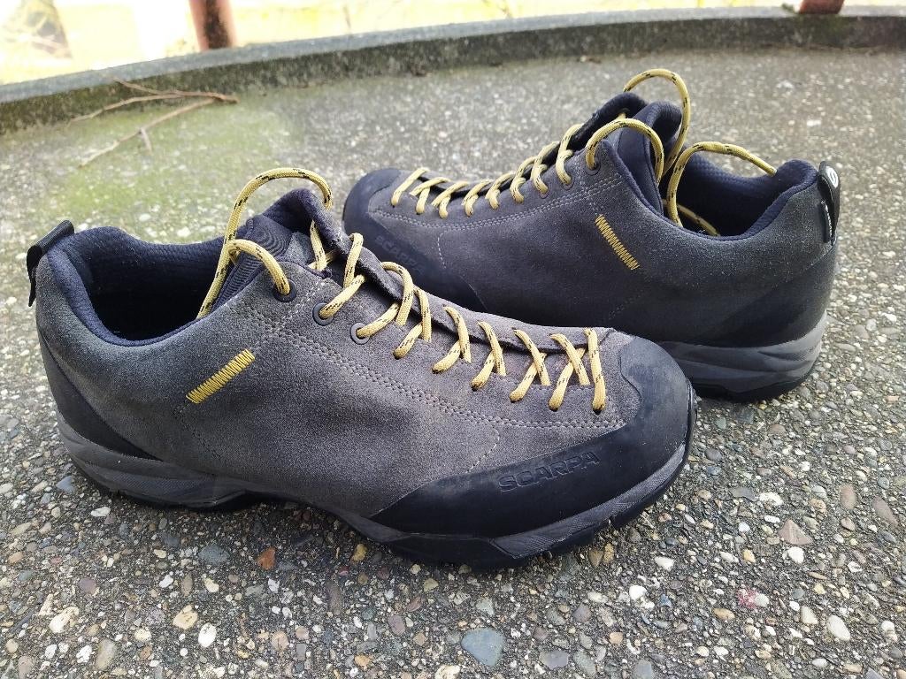 Wandelschoenen Scarpa Mojito Trail GTX Wide maat 44, Sport en Fitness, Bergsport en Wandelen, Ophalen of Verzenden, Zo goed als nieuw