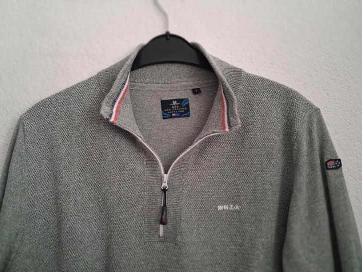 New Zealand Auckland NZA trui maat L, Kleding | Heren, Truien en Vesten, Zo goed als nieuw, Maat 52/54 (L), Groen, Ophalen of Verzenden