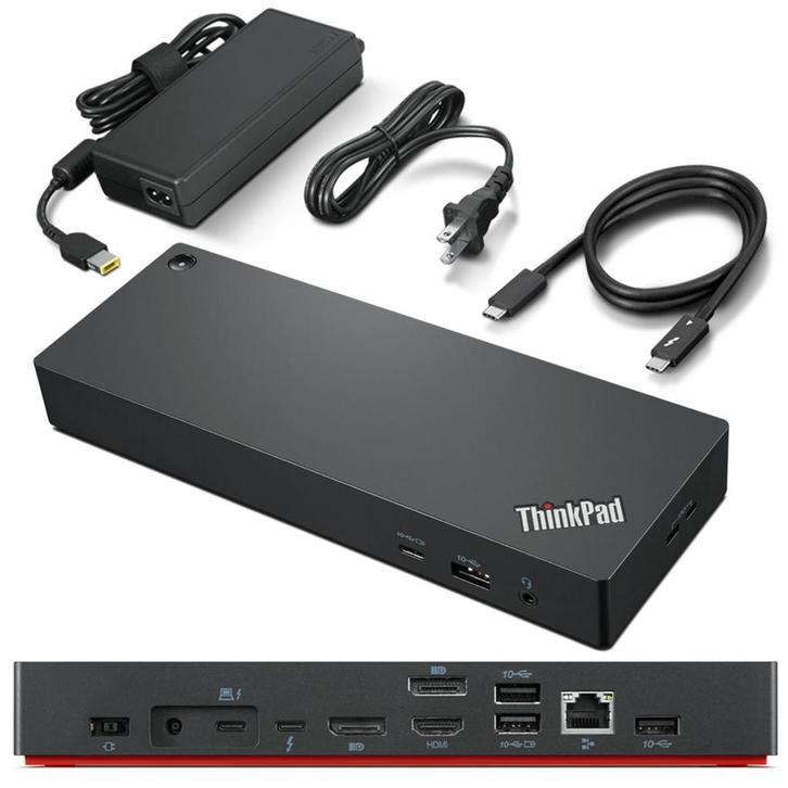 Thinkpad Universal Thunderbolt 4 Dock, Computers en Software, Dockingstations, Zo goed als nieuw, Laptop, Ophalen of Verzenden