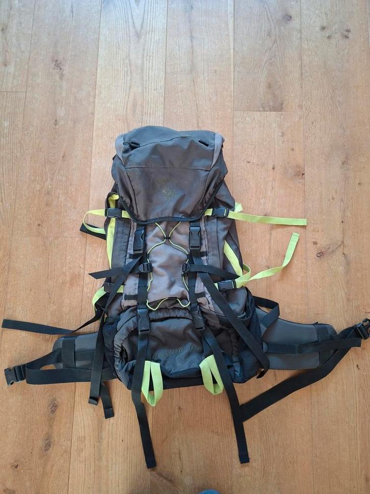 Wildebeast Backpack Groen/Donkergroen - Ideaal voor Trekking, Sieraden, Tassen en Uiterlijk, Tassen | Rugtassen, Gebruikt, Overige merken