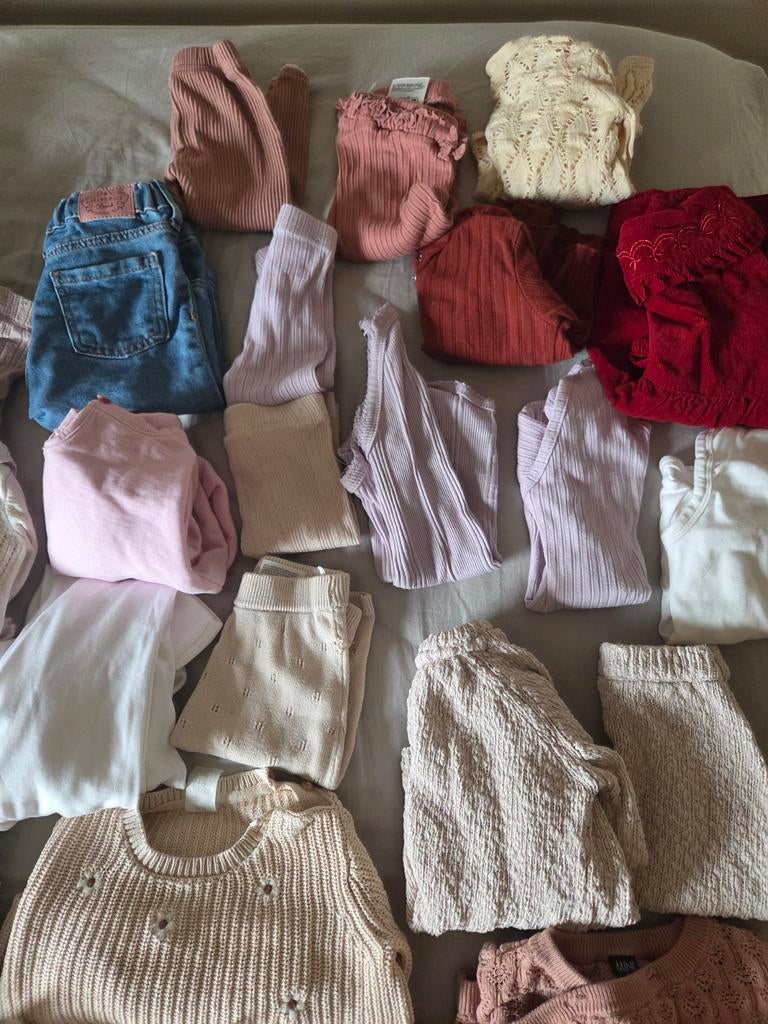 Kledingpakket meisje. 62-68. Goede staat. H en m, ted baker., Ophalen of Verzenden, Zo goed als nieuw, Overige maten