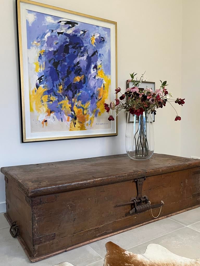 Antieke kist,salontafel VOC, Ophalen