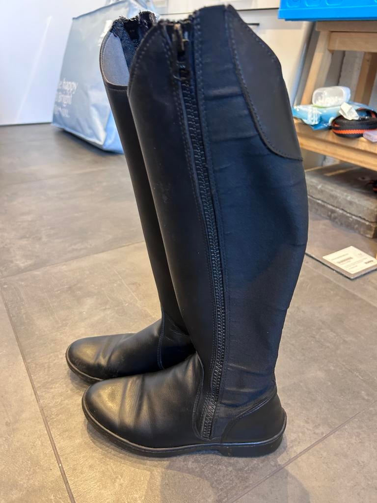 Paardrijlaarzen (Decathlon), maat 39, Ophalen, Gebruikt, Dressuur, Schoeisel