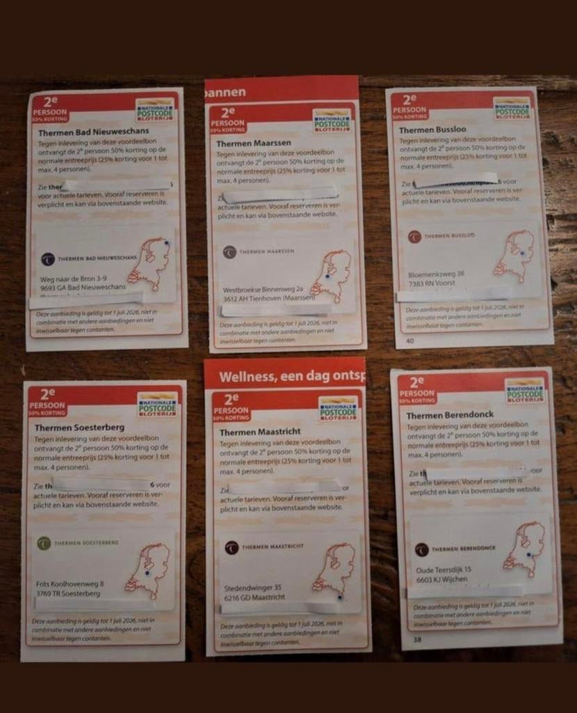 Thermen sauna spa wellness 25-50% korting, Tickets en Kaartjes, Kortingen en Cadeaubonnen, Twee personen, Spa of Sauna, Kortingsbon