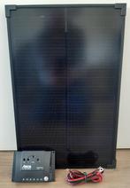 30 watt zonnepaneel met laadregelaar en aansluit kabels, Ophalen of Verzenden, Zo goed als nieuw