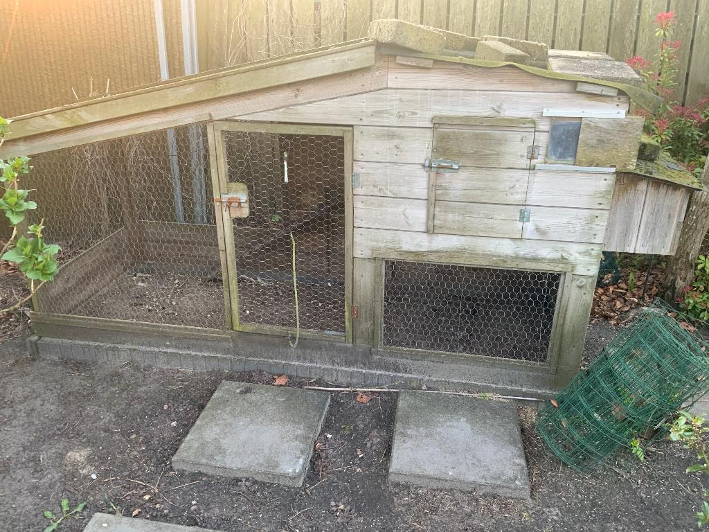 Kippenren/hok, Ophalen, Gebruikt, Kippenhok of Kippenren