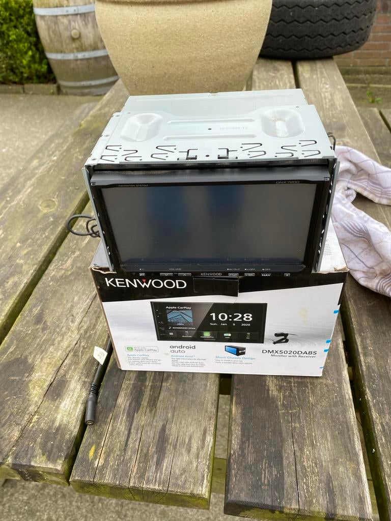 Kenwood DMX5020DABS Monitor met Receiver, Auto diversen, Ophalen of Verzenden, Gebruikt