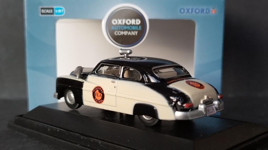Mercury 1949 Florida Highway Patrol 1:87 Oxford Diecast Pol, Overige merken, Auto, Verzenden, Nieuw