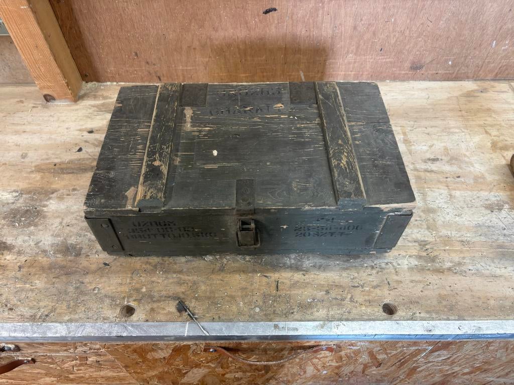 Orginele Munitie kist, Ophalen of Verzenden, Overige soorten, Overige gebieden, Kist of Geocache