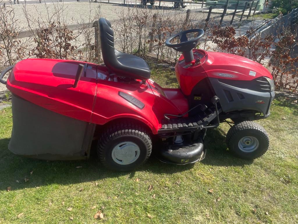 Gezonmaaier met krachtige 2-cilinder Honda motor, Ophalen of Verzenden, Gebruikt, Opvangbak, 90 tot 120 cm