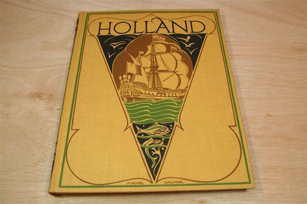 Holland 1932 — Antiek Fotoboek Landschap & Volk, Ophalen of Verzenden