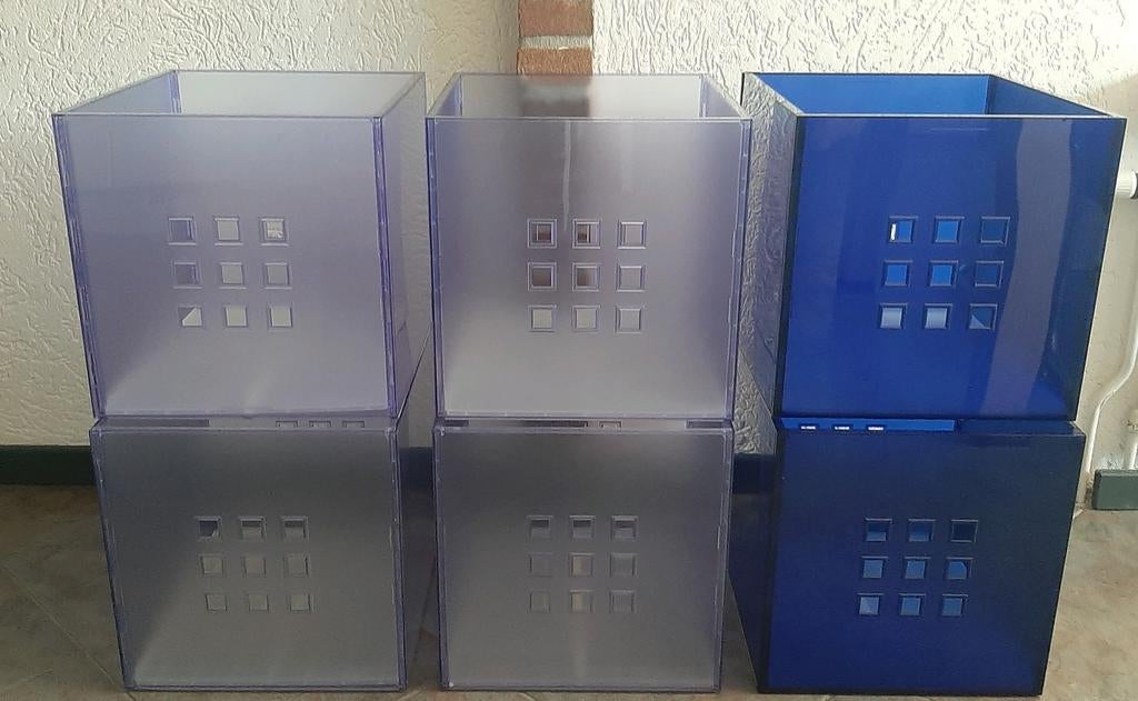 6 lekman bakken voor ikea kallax Vakkenkast, Huis en Inrichting, Ophalen, Zo goed als nieuw