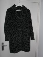 Beaumont Amsterdam Zwart/Grijs Animalprint Winterjas Maat 38, Kleding | Dames, Jassen | Winter, Maat 38/40 (M), Beaumont, Ophalen of Verzenden