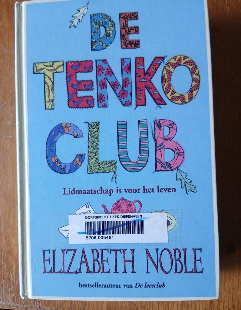 De Tenko Club - Elizabeth Noble (Roman), Ophalen of Verzenden, Gelezen, Elizabeth Noble, Europa overig