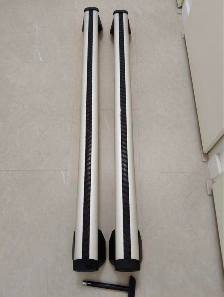 Origineel Audi Dakdragers Q5 2007 t/m 2017, Auto diversen, Dakdragers, Ophalen, Zo goed als nieuw