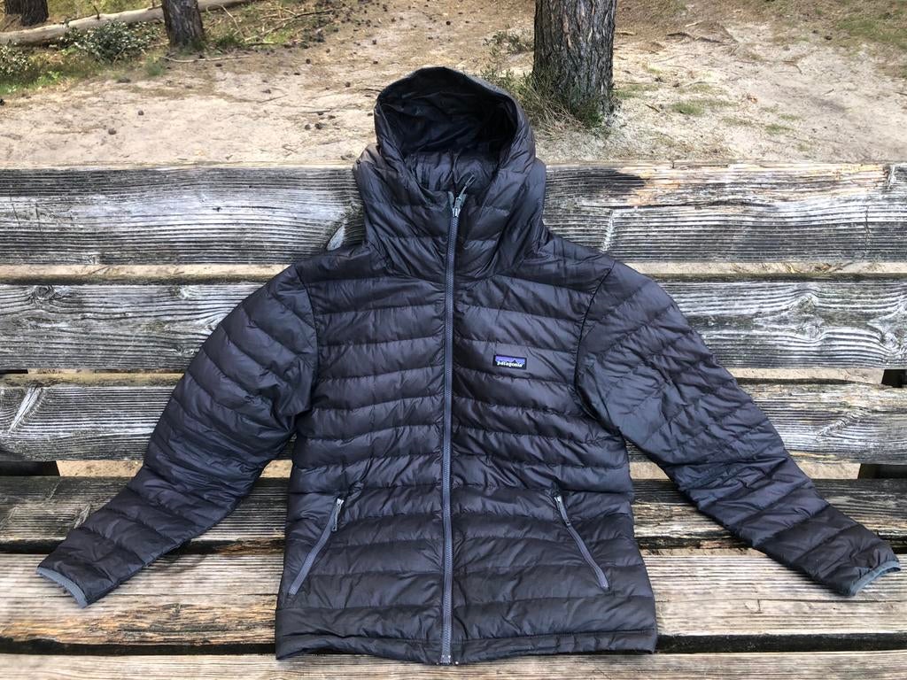 Patagonia Heren Down Sweater Hoody - Grijs/Maat M, Ophalen of Verzenden, Gedragen, Maat 48/50 (M), Grijs