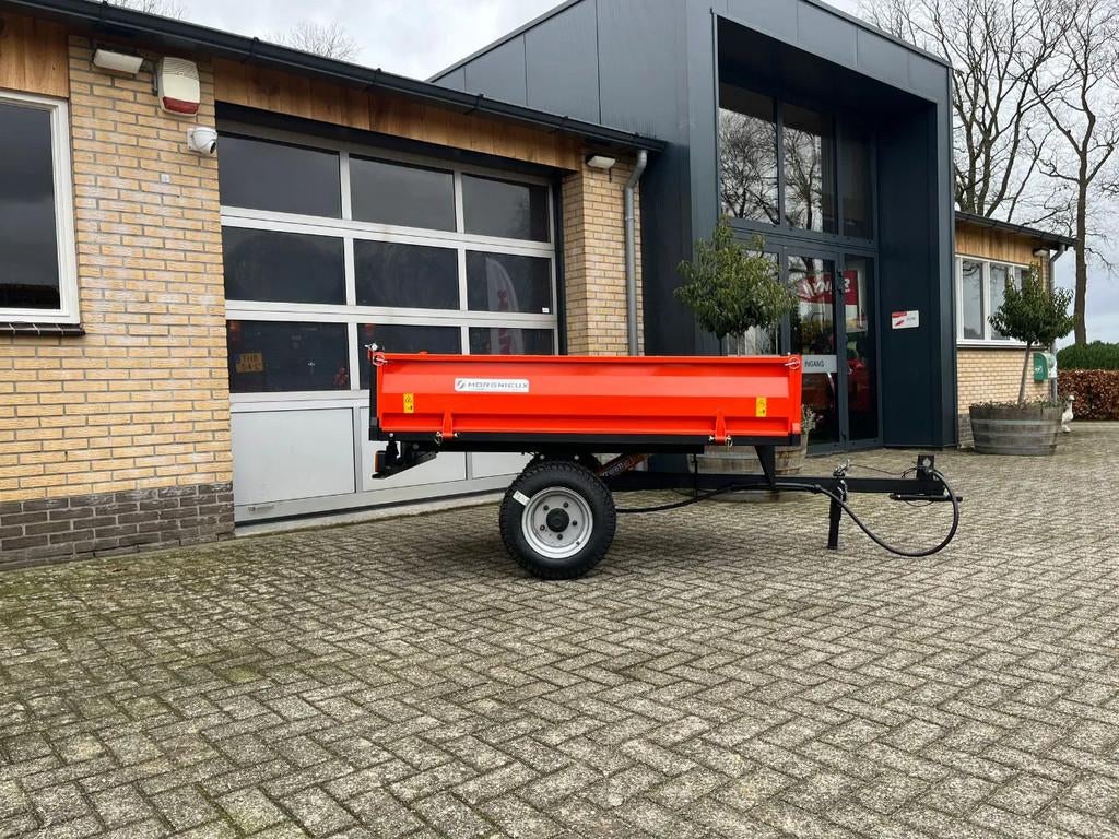 morgnieux demo 1000 kg kieper op brede gazonbanden voor mini, Overige, Grondbewerking