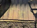 Vlonder planken bruin composiet, Tuin en Terras, Terrasdelen en Vlonders, Ophalen, Gebruikt, Composiet