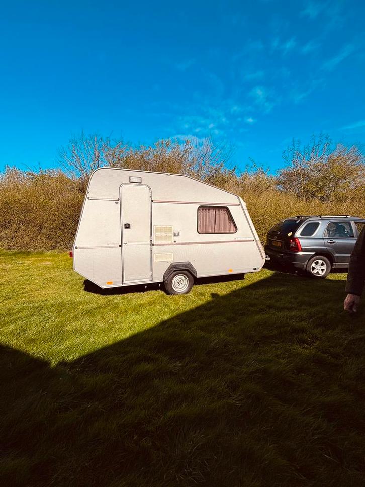 Nette Kip de luxe KL35 EK incl. luifel, Caravans en Kamperen, Caravans, Particulier, tot en met 2, 500 - 750 kg, Rondzit, Kip