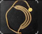 Vintage riem goudkleurig, Sieraden, Tassen en Uiterlijk, Kettingen, Ophalen of Verzenden, Zo goed als nieuw, Goud, Overige materialen