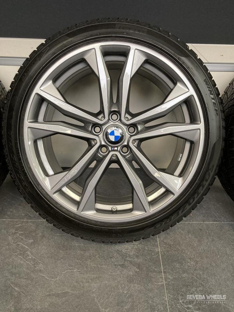 19” originele BMW X1 F48 / X2 F39 velgen + winterbanden 715M, 19 inch, Gebruikt, -, -