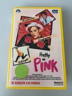 VHS ex-rental: Pretty in Pink, John Hughes, Vanaf 16 jaar, Ophalen of Verzenden, Gebruikt, Horror