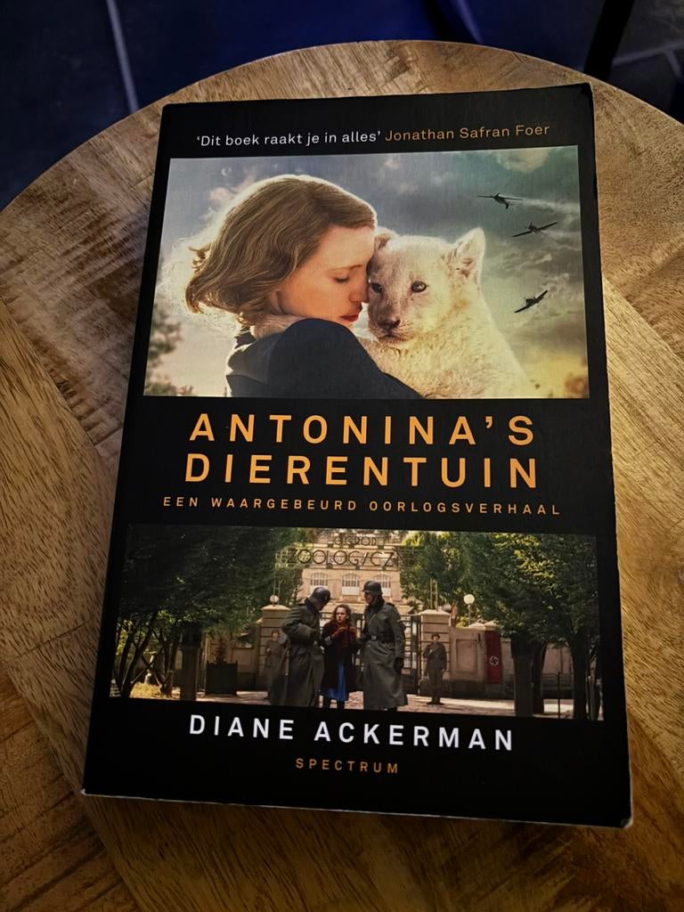 Diane Ackerman - Antonina's dierentuin, Ophalen of Verzenden, Gelezen, Diane Ackerman