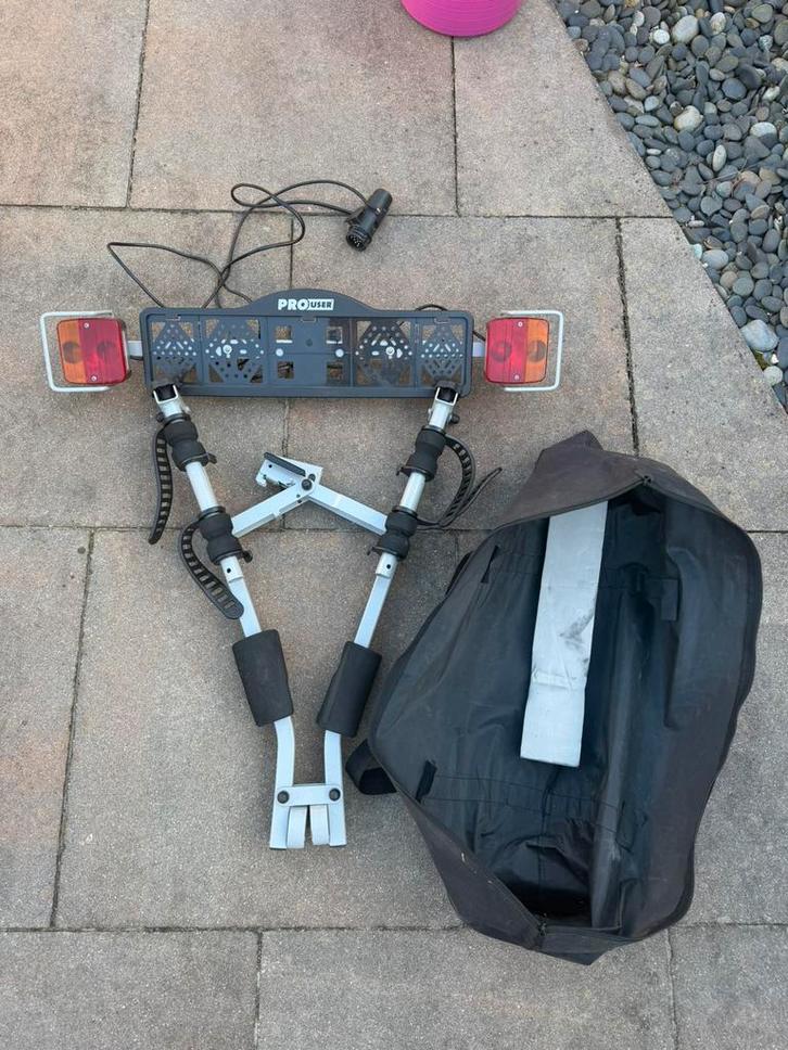 Fietsen drager pro user briljant, Auto diversen, Fietsendragers, Zo goed als nieuw, Trekhaakdrager, Ophalen