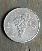 5 Lire 1950 Italie, Postzegels en Munten, Ophalen of Verzenden, Italië, Losse munt