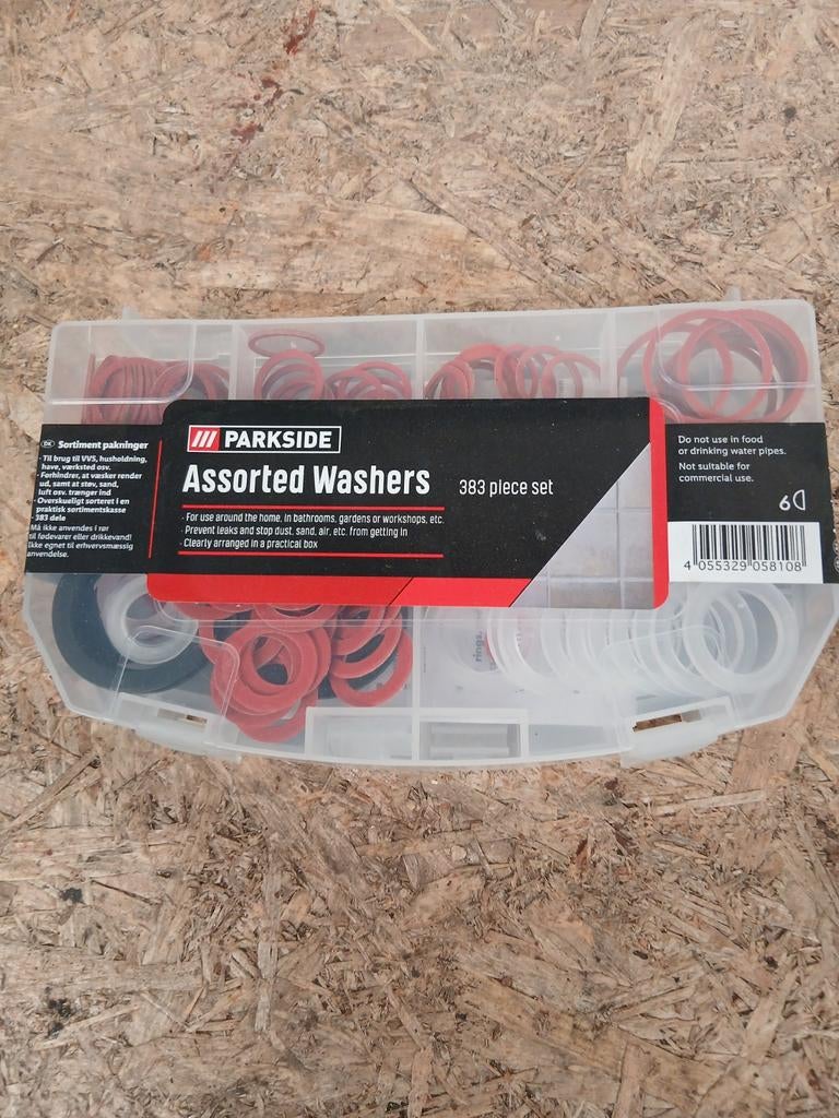 Parkside Assorted Washers 383-delige set, Ophalen of Verzenden