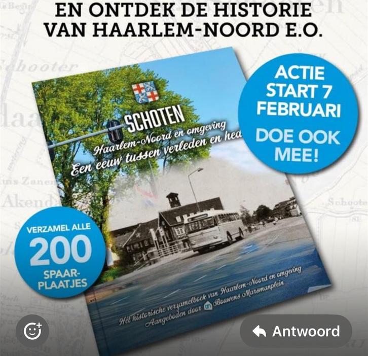 Plaatjesboek Schoten 2: Haarlem-Noord - Een eeuw geschiedeni, Boeken, Prentenboeken en Plaatjesalbums, Gelezen, Plaatjesalbum