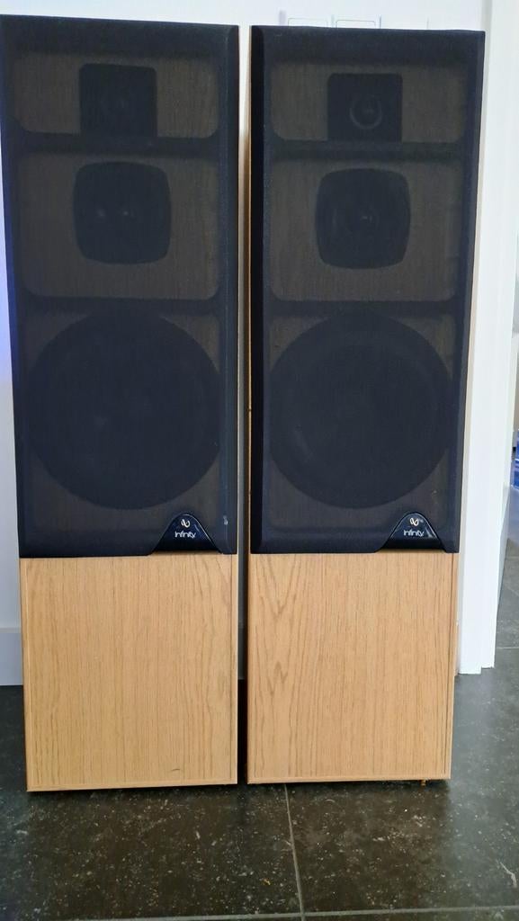 Infinity 51 MK II Luidsprekers - Foamranden defect, Audio, Tv en Foto, Luidsprekers, Ophalen