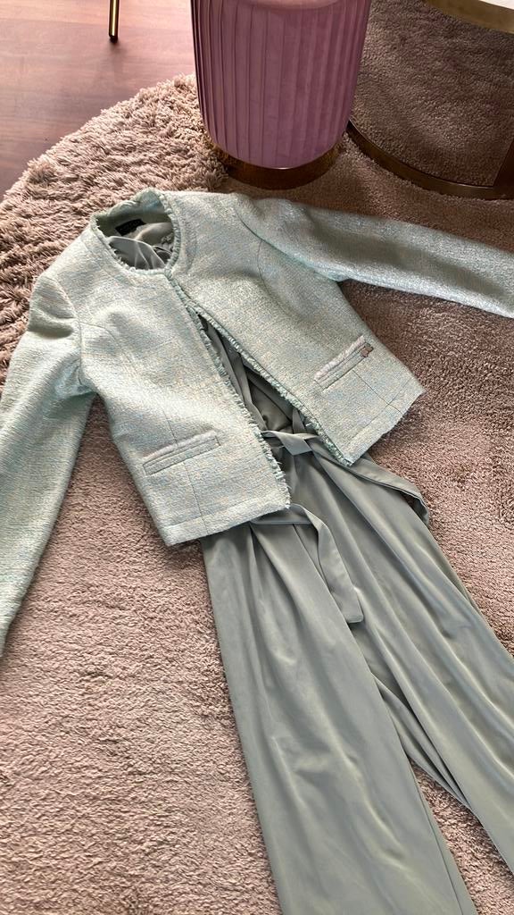 Jumpsuit met bijpassend jasje M, Kleding | Dames, Ophalen of Verzenden, Zo goed als nieuw, Maat 38/40 (M)