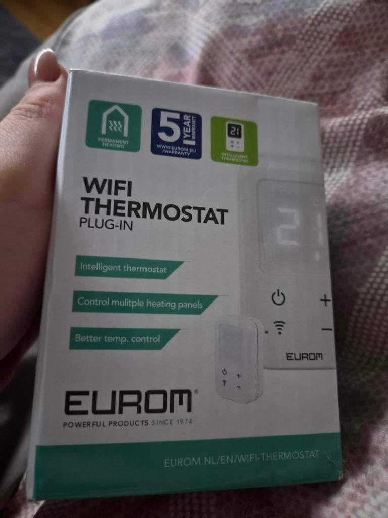 Thermostaat, Doe-het-zelf en Verbouw, Thermostaten, Ophalen of Verzenden, Slimme thermostaat, Nieuw
