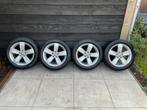 Originele VW velgen met Continental winterbanden 5x112, Ophalen, Banden en Velgen, 17 inch, Winterbanden