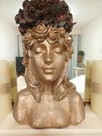 Art noveau grote vaas beeld xl, Antiek en Kunst, Ophalen